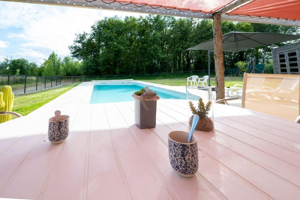 Vila L'Evasion En Pierre Piscine Et Etang Prive Sevremoine Exteriér fotografie